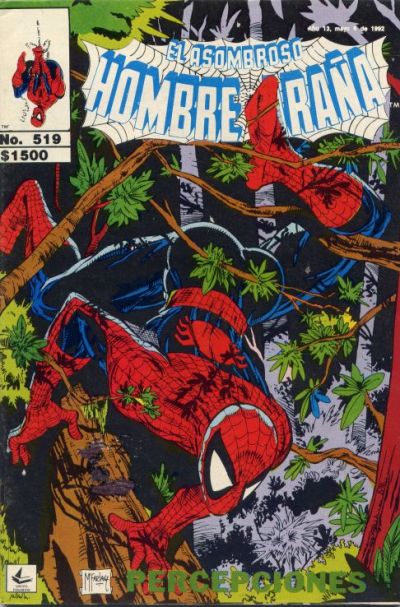 Cover for El Asombroso Hombre Araña (Novedades, 1980 series) #519