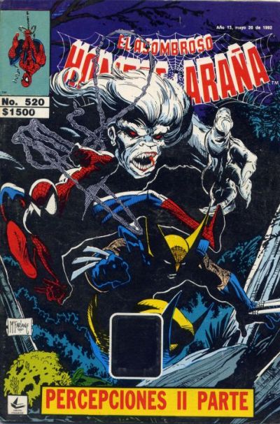 Cover for El Asombroso Hombre Araña (Novedades, 1980 series) #520