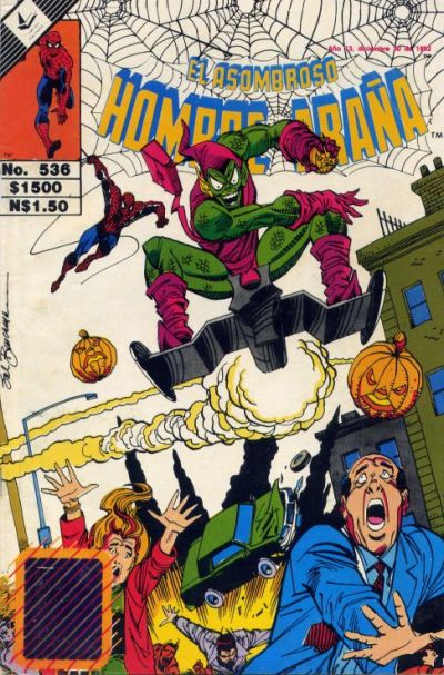 Cover for El Asombroso Hombre Araña (Novedades, 1980 series) #536