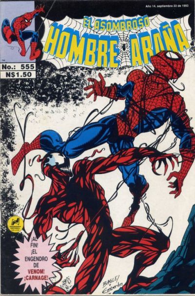 Cover for El Asombroso Hombre Araña (Novedades, 1980 series) #555