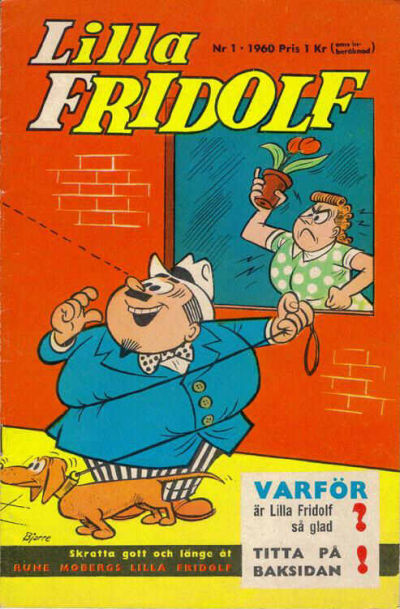 Cover for Lilla Fridolf (Åhlén & Åkerlunds, 1960 series) #1/1960