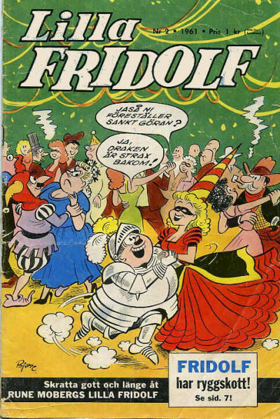 Cover for Lilla Fridolf (Åhlén & Åkerlunds, 1960 series) #2/1961