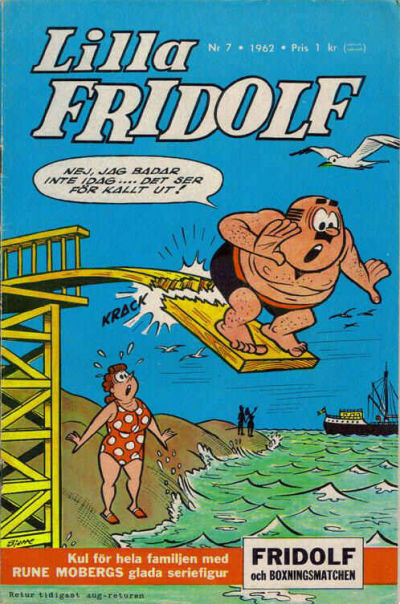 Cover for Lilla Fridolf (Åhlén & Åkerlunds, 1960 series) #7/1962