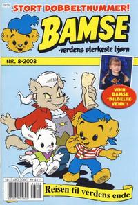 Cover Thumbnail for Bamse (Hjemmet / Egmont, 1991 series) #8/2008