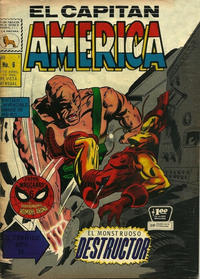 Cover Thumbnail for Capitán América (Editora de Periódicos, S. C. L. "La Prensa", 1968 series) #6