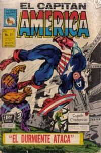 Cover Thumbnail for Capitán América (Editora de Periódicos, S. C. L. "La Prensa", 1968 series) #17