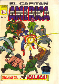 Cover Thumbnail for Capitán América (Editora de Periódicos, S. C. L. "La Prensa", 1968 series) #19