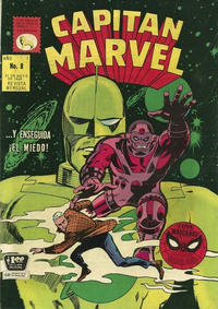 Cover for Capitán Marvel (Editora de Periódicos, S. C. L. "La Prensa", 1968 series) #8