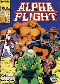 Cover Thumbnail for Alpha Flight (Planeta DeAgostini, 1985 series) #2