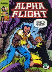 Cover Thumbnail for Alpha Flight (Planeta DeAgostini, 1985 series) #10