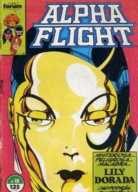 Cover Thumbnail for Alpha Flight (Planeta DeAgostini, 1985 series) #15