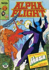Cover Thumbnail for Alpha Flight (Planeta DeAgostini, 1985 series) #16