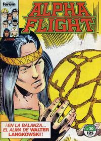 Cover for Alpha Flight (Planeta DeAgostini, 1985 series) #20