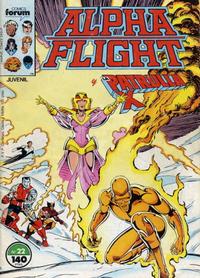Cover Thumbnail for Alpha Flight (Planeta DeAgostini, 1985 series) #22