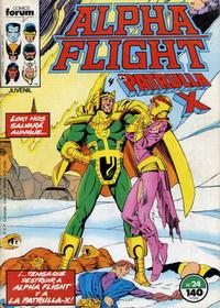 Cover Thumbnail for Alpha Flight (Planeta DeAgostini, 1985 series) #24