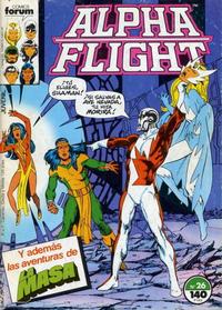 Cover for Alpha Flight (Planeta DeAgostini, 1985 series) #26