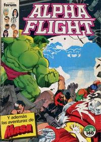 Cover for Alpha Flight (Planeta DeAgostini, 1985 series) #28