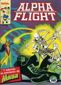 Cover Thumbnail for Alpha Flight (Planeta DeAgostini, 1985 series) #34