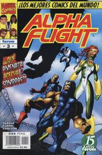 Cover Thumbnail for Alpha Flight (Planeta DeAgostini, 1998 series) #3