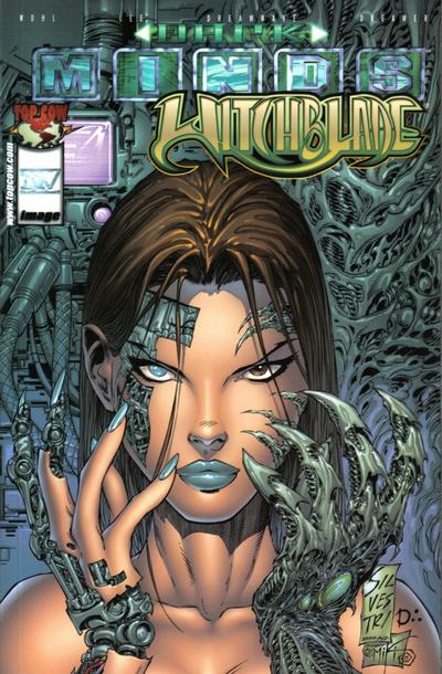 Cover for Darkminds / Witchblade (Image, 2000 series) #1 [Silvestri Cover]