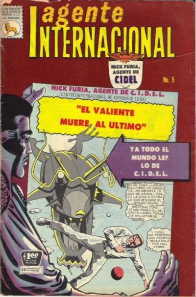 Cover for Agente Internacional (Editora de Periódicos, S. C. L. "La Prensa", 1966 series) #5