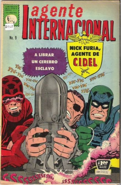 Cover for Agente Internacional (Editora de Periódicos, S. C. L. "La Prensa", 1966 series) #9
