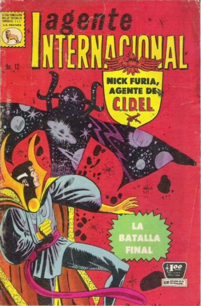 Cover for Agente Internacional (Editora de Periódicos, S. C. L. "La Prensa", 1966 series) #12
