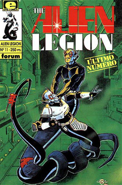 Cover for Alien Legion (Planeta DeAgostini, 1991 series) #11