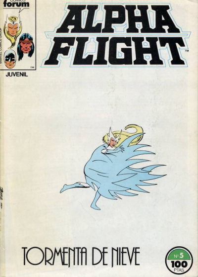 Cover for Alpha Flight (Planeta DeAgostini, 1985 series) #5