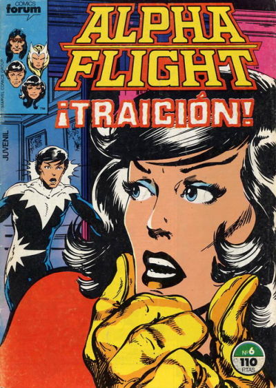 Cover for Alpha Flight (Planeta DeAgostini, 1985 series) #6