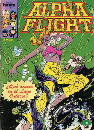 Cover for Alpha Flight (Planeta DeAgostini, 1985 series) #11