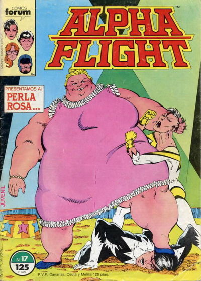 Cover for Alpha Flight (Planeta DeAgostini, 1985 series) #17
