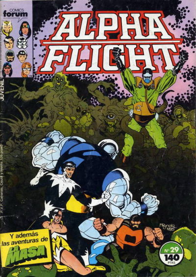 Cover for Alpha Flight (Planeta DeAgostini, 1985 series) #29