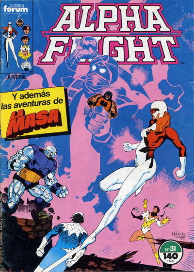 Cover for Alpha Flight (Planeta DeAgostini, 1985 series) #31
