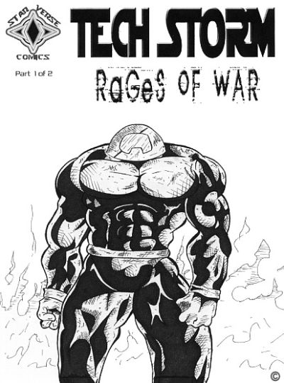 Cover for Tech Storm: Rages of War (Star Verse Comics, 2003 series) #1