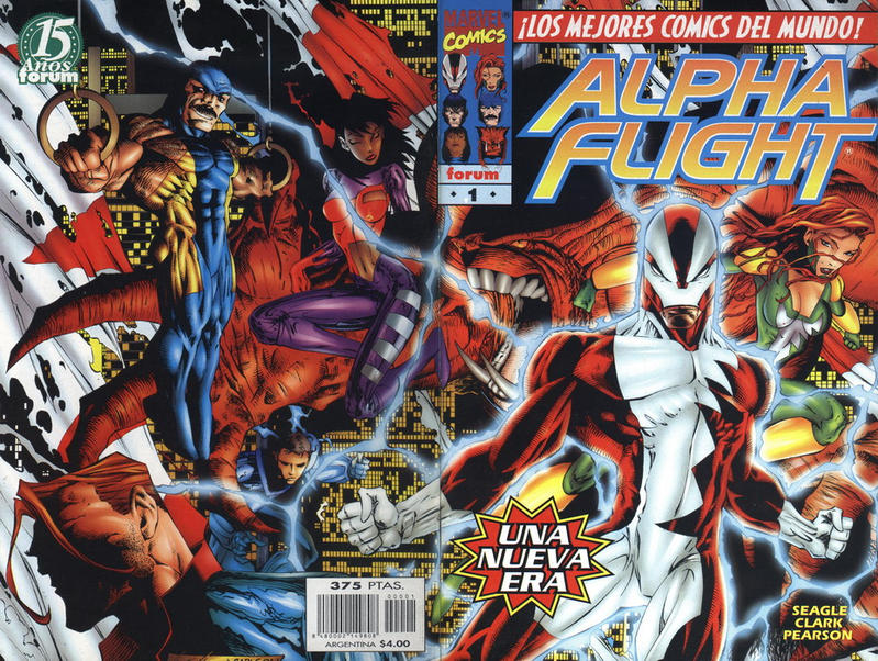 Cover for Alpha Flight (Planeta DeAgostini, 1998 series) #1