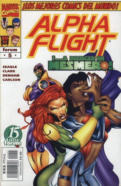 Cover for Alpha Flight (Planeta DeAgostini, 1998 series) #5