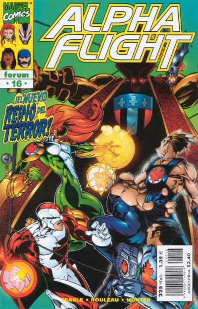 Cover for Alpha Flight (Planeta DeAgostini, 1998 series) #16