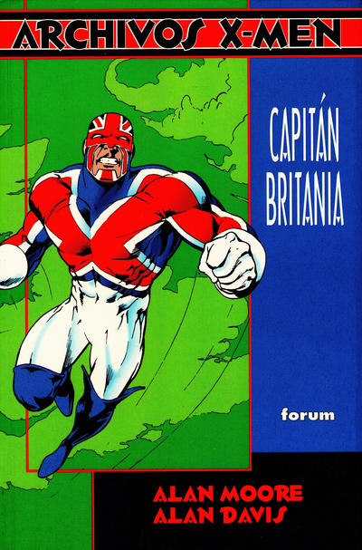 Cover for Archivos X-Men (Planeta DeAgostini, 1995 series) #5 - Capitán Britania