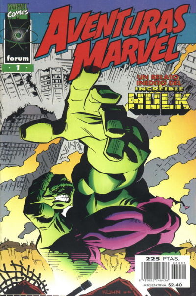 Cover for Aventuras Marvel (Planeta DeAgostini, 1998 series) #1
