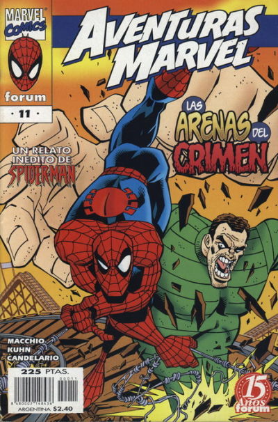 Cover for Aventuras Marvel (Planeta DeAgostini, 1998 series) #11