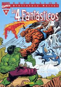 Cover Thumbnail for Biblioteca Marvel: Los 4 Fantásticos (Planeta DeAgostini, 1999 series) #23