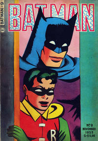 Cover Thumbnail for Batman (1ª Série) (Editora Brasil-América [EBAL], 1953 series) #9