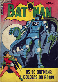 Cover for Batman (1ª Série) (Editora Brasil-América [EBAL], 1953 series) #70