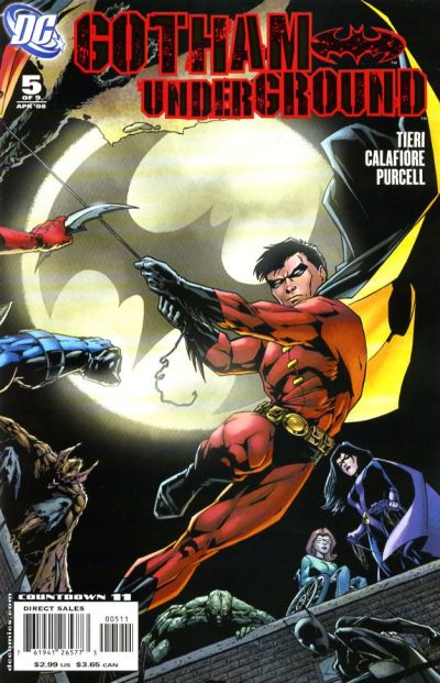 Cover for Gotham Underground (DC, 2007 series) #5