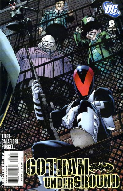 Cover for Gotham Underground (DC, 2007 series) #6