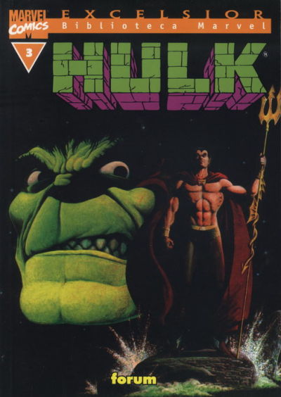 Cover for Biblioteca Marvel: Hulk (Planeta DeAgostini, 2004 series) #3