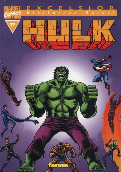 Cover for Biblioteca Marvel: Hulk (Planeta DeAgostini, 2004 series) #17