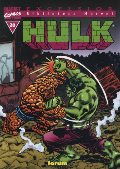 Cover for Biblioteca Marvel: Hulk (Planeta DeAgostini, 2004 series) #20