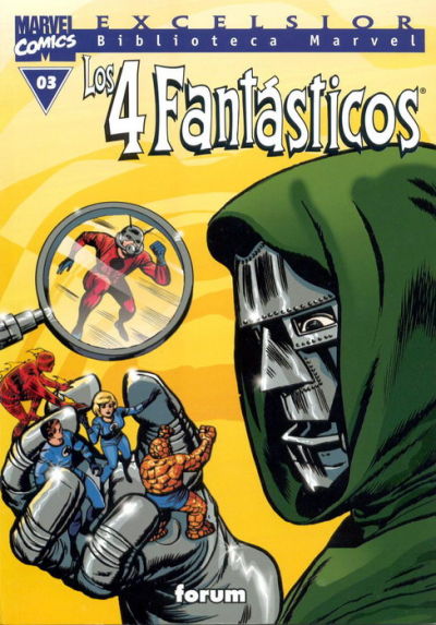 Cover for Biblioteca Marvel: Los 4 Fantásticos (Planeta DeAgostini, 1999 series) #03